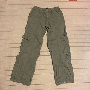 BDG Urban Outfitters Women's Y2K Low Rise Relaxed Green Cargo Pants/ Size XS